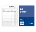 Talonario liderpapel facturas 8º original y 2 copias t300 con i.v.a.