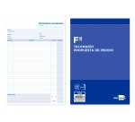 Talonario liderpapel pedidos folio original y copia t225