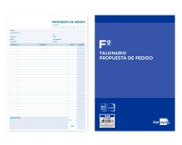 Talonario liderpapel pedidos folio original y copia t225
