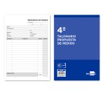 Talonario liderpapel pedidos cuarto original y copia t222