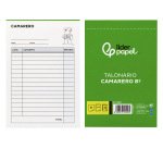 Talonario liderpapel camarero 8º original y copia t202