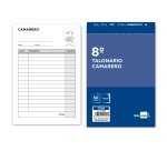 Talonario liderpapel camarero 8º original y 2 copias t302