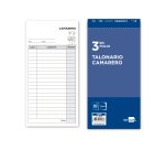 Talonario liderpapel camarero 3/fº original y copia t214