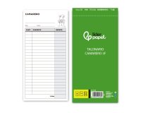 Talonario liderpapel camarero 3/fº original y 2 copias t314