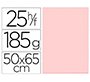 Cartulina guarro rosa 50x65 cm 185 gr