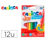 Rotulador carioca joy caja de 12 unidades colores surtidos