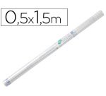 Rollo plástico adhesivo Liderpapel 0.50x1.50