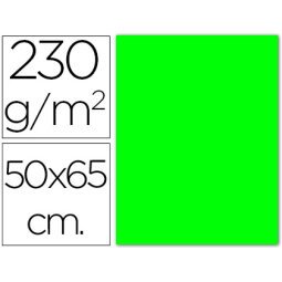Cartulina de color fluorescente 50 x 65 cm 230 g - unidad