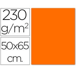 Cartulina de color fluorescente 50 x 65 cm 230 g - unidad