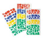 Gomets figuras surtidas 706 bolsa de 20 hojas