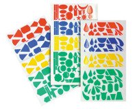 Gomets figuras surtidas 706 bolsa de 20 hojas