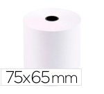 Rollo sumadora q-connect electro 75 mm ancho x 65 mm diametro sin bisfenol a