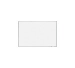 Pizarra blanca rocada acero vitrificado magnetico marco aluminio y cantoneras pvc 180x120 cm incluye bandeja