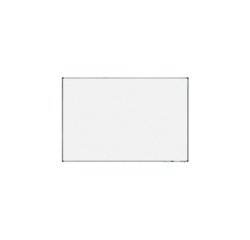 Pizarra blanca rocada acero vitrificado magnetico marco aluminio y cantoneras pvc 180x120 cm incluye bandeja
