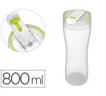 Vaso bebidas offisys capacidad 0,8 l doble apertura limpieza facil 100% hermetico 81x240 mm