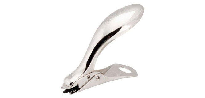 Extraegrapas rexel samson de palanca acero inoxidable