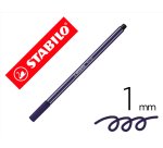 Rotulador stabilo acuarelable pen 68 azul prusia punta gruesa 1mm