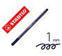 Rotulador stabilo acuarelable pen 68 azul prusia punta gruesa 1mm