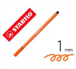 Rotulador stabilo acuarelable pen 68 bermellon palido punta gruesa 1mm