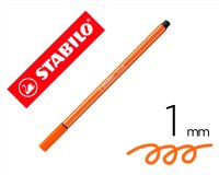 Rotulador stabilo acuarelable pen 68 bermellon palido punta gruesa 1mm