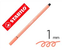 Rotulador stabilo acuarelable pen 68 carne claro punta gruesa 1mm