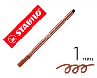 Rotulador stabilo acuarelable pen 68 sanguina punta gruesa 1mm