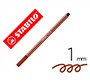 Rotulador stabilo acuarelable pen 68 sanguina punta gruesa 1mm