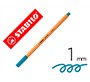 Rotulador stabilo punta de fib ra point 88 azul cobalto punta fina 0,4mm