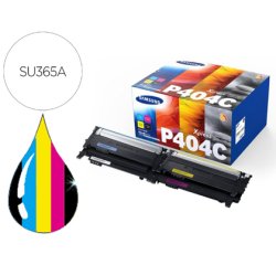 Toner samsung p404c sl c430w / c480 / c480fn / c480fw / c480w pack magenta cian amarillo y negro 1.000 pag