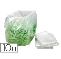 Bolsas reutilizables para destructoras HSM 125, 530, AF500, B26, y B32 - 138L - pack de 10