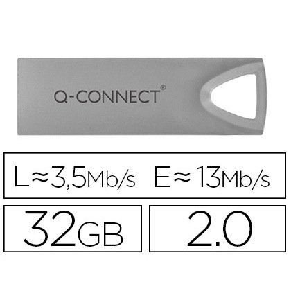 Memoria usb q-connect flash premium 32 gb 2.0