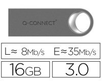 Memoria usb q-connect flash premium 16 gb 3.0