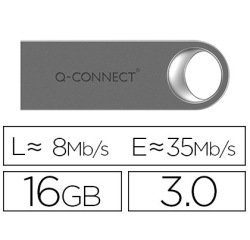 Memoria usb q-connect flash premium 16 gb 3.0