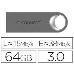 Memoria usb q-connect flash premium 64 gb 3.0