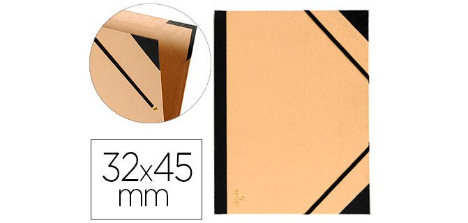 Carpeta dibujo canson tendence 32x45 cm con gomas kraft