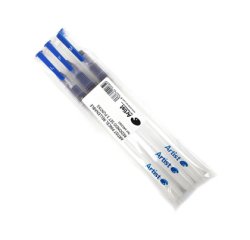 Pincel artist recargable redondo blister 3 unidades puntas surtidas