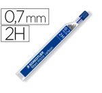 Minas staedtler mars micro grafito 0,7 mm 2h tubo con 12 unidades