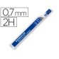 Minas staedtler mars micro grafito 0,7 mm 2h tubo con 12 unidades