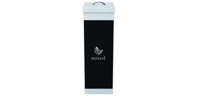 Papelera contenedor reciclaje Paperflow poliestireno residuos organicos 60L 