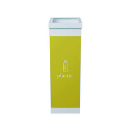 Papelera contenedor reciclaje Paperflow poliestireno para plásticos 60L