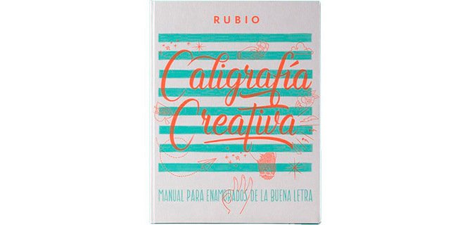 Libro de caligrafía rubio creativa 1