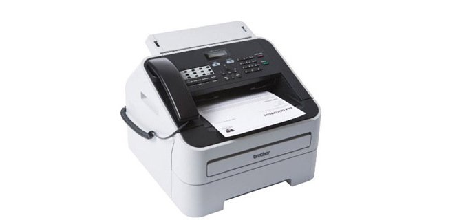 Fax brother 2845 laser monocromo 20 ppm bandeja 250 hojas 16 mb de memoria 33600 bps con auricular telefonico