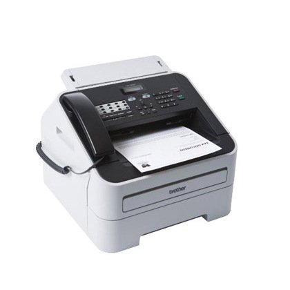 Fax brother 2845 laser monocromo 20 ppm bandeja 250 hojas 16 mb de memoria 33600 bps con auricular telefonico