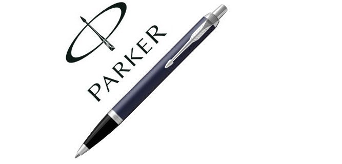 Boligrafo parker im azul mate ct