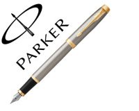Pluma parker im metal cepillado gt