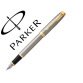 Pluma parker im metal cepillado gt