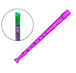 Flauta hohner 9508 color violeta funda verde y transparente