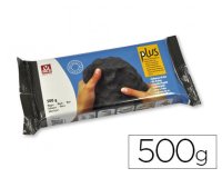 Arcilla sio-2 plus negra endurece al aire paquete de 500 gr