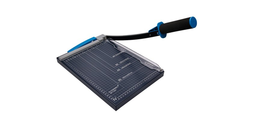 Cizalla q-connect metalica de palanca a4 capacidad corte 10 hojas