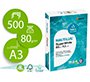 Papel fotocopiadora nautilus superwhite 100% reciclado din a3 80 gramos paquete de 500 hojas